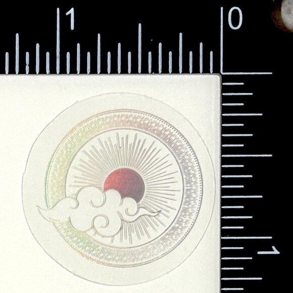 🌀10/$10🌀 Silver Celestial Holographic Translucent Waterproof Vinyl Sticker - Picture 1 of 1